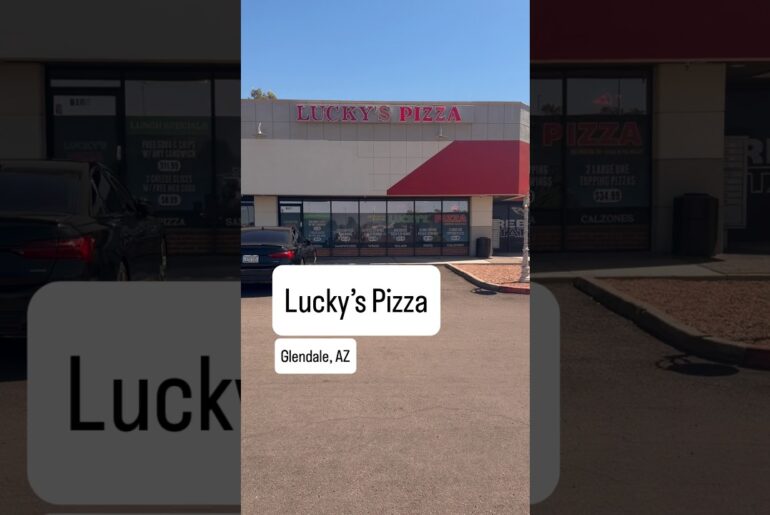 Lucky’s Pizza in Glendale, AZ #arizona #phoenix