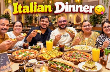 Family Outing Turned Into An Italian Feast 😍