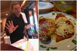 American orders Olive Garden-style chicken parm in Italy and the waiter’s response is perfect