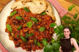 CAPONATA COMO VOCÊ NUNCA VIU! CAPONATA DE BERINJELA DELICIOSA, RECEITA DO SUL DA ITALIA