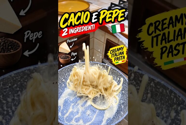 The Creamiest CACIO E PEPE