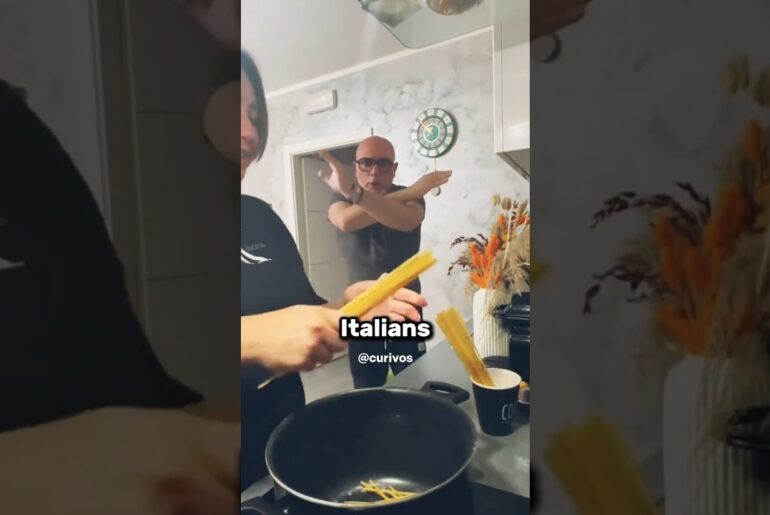 Why Do Italians Get Mad When You Break Spaghetti? 🍝🇮🇹😳
