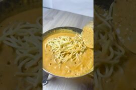 Creamy Homemade Spaghetti 🍝 | Easy & Delicious Spaghetti Recipe #curryrecipe #food #frywings