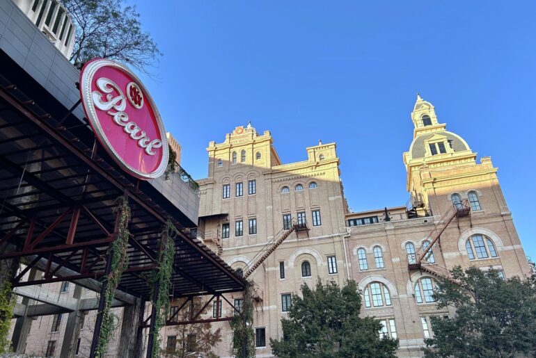 Hotel Emma anchors Pearl just north of downtown San Antonio.