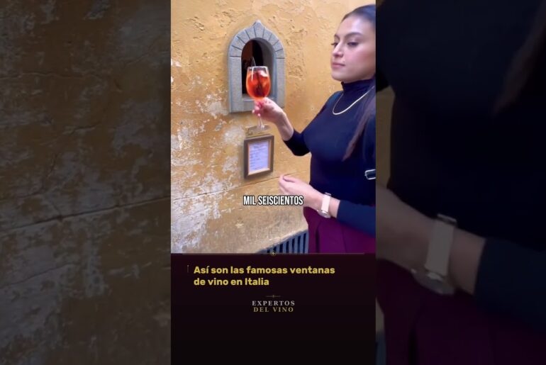 ASÍ te SIRVEN el VINO en ITALIA #vinos