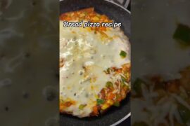 Bread pizza recipe#shorts #recipe #bread#pizza