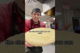 THE CHEESIEST PIZZA YOU CAN ACTUALLY HAVE?!? #youtube #shorts #viralvideo #trending #food #short