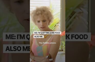 Supercut of Kim's snack obsession | Kath & Kim