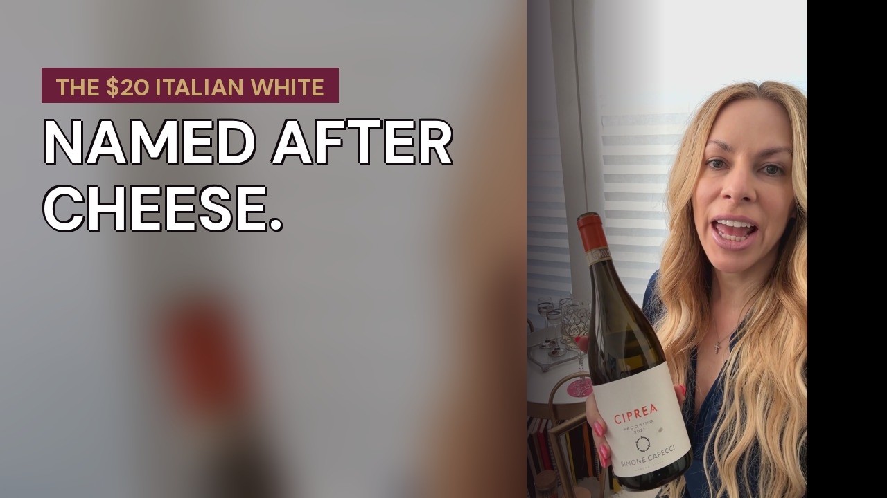 Premium Wine Under $30, Ep. 2: The Italian White Named After Cheese (Pecorino, ~$20) Premium Wine Under $30, Ep. 2: The Italian White Named After Cheese (Pecorino, ~$20)