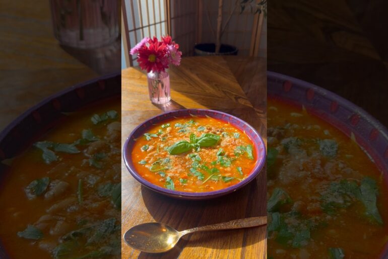 Pasta e Fagioli🇮🇹🍲 Episode 4 of my series, Soups From Around the World🌍