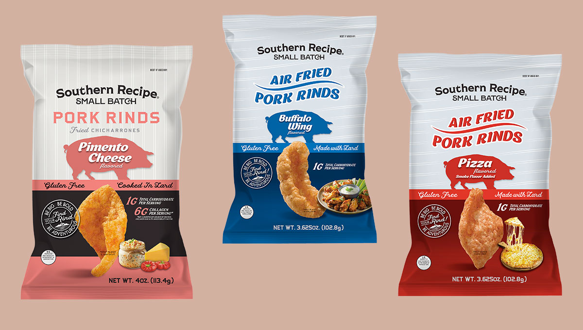 Pimento Cheese One Of 3 New Southern Recipe Pork Rind Flavors Pimento Cheese One Of 3 New Southern Recipe Pork Rind Flavors