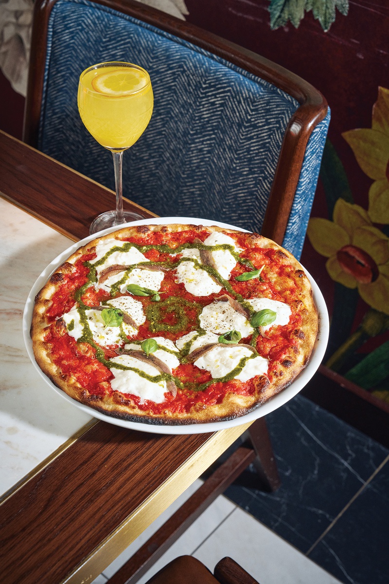 Margherita pizza