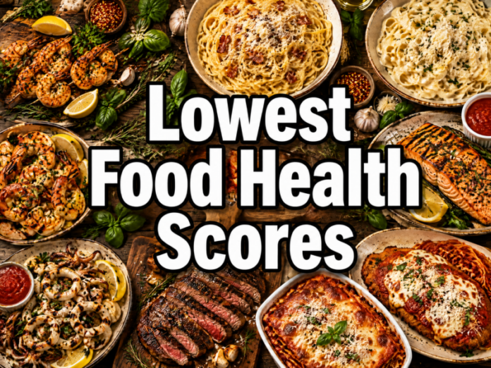 health inspections lowest health scores Italian food health inspections lowest health scores Italian food