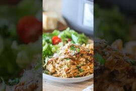 Crockpot Tuscan Chicken and Orzo Recipe