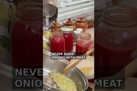 Never Burn Onions With the Meat