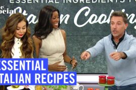 Essential Italian Recipes with Gino D’Acampo, Lidia Bastianich and More! | The Social
