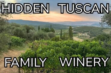 Explore a HIDDEN WINERY in Montalcino, Italy