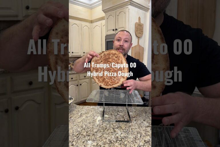 All Trumps/Caputo 00 Hybrid Pizza Dough #pizza #recipe #caputo #generalmills #pizzadough