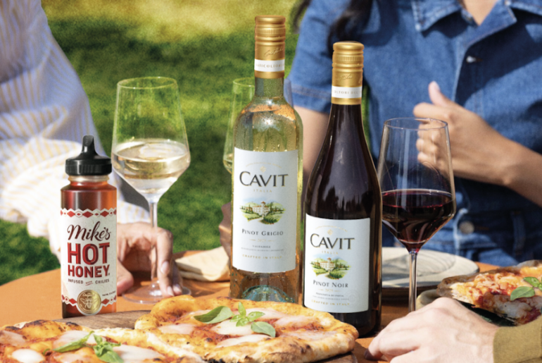 Cavit Wines and Mike’s Hot Honey Team Up to Celebrate National Pizza Month