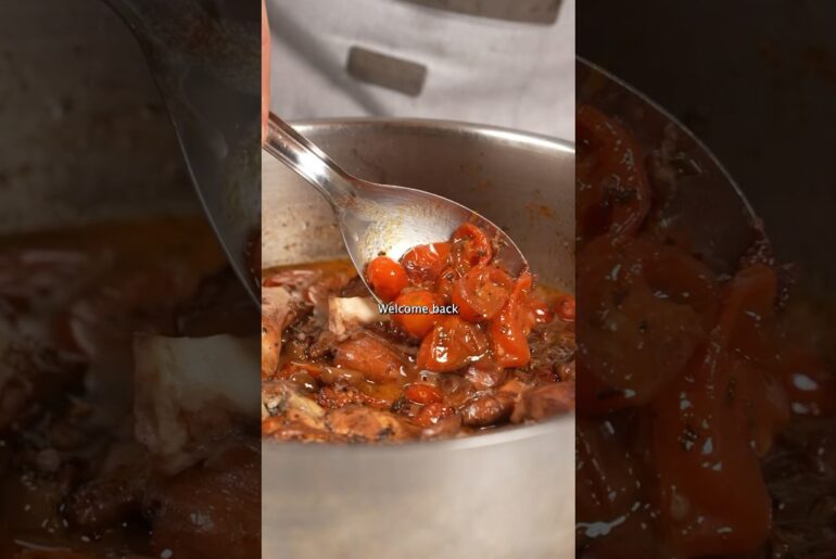 Coniglio alla cacciatora #cooking #food #forgottenitalianclassics
