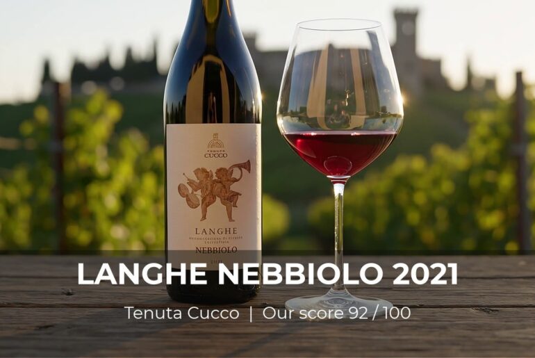 Langhe Nebbiolo DOC 2021 by Tenuta Cucco | Organic Piedmont Red Wine