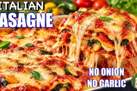 Veg Lasagna recipe | Lasagna sauce recipe | Vegetarian dinner - Sattvik Kitchen