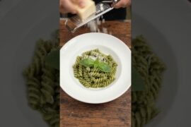 Italian fusilli pesto pasta #food #trending #cooking #italian #pasta #pastarecipe