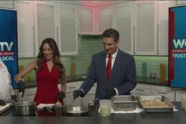 In the Kitchen: Keiser University Chef James Taylor showcases how to make Creamy Seafood Pasta Salad