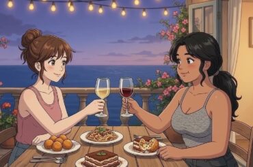Summer in Italy: Waking Up by the Sea, Cooking Arancini & Fresh Pasta 🛵 | Serene Cooking ASMR