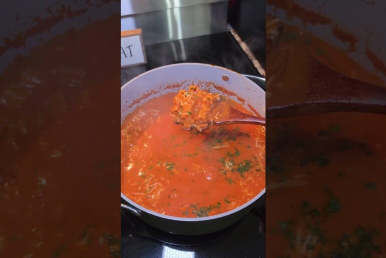 This dish feels super familiar, but also very different! 👀🍅🥣