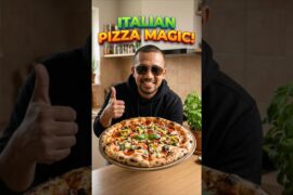 Italian Pizza Magic!"., 🍕🍕 #cooking #foodshorts #italianpizza