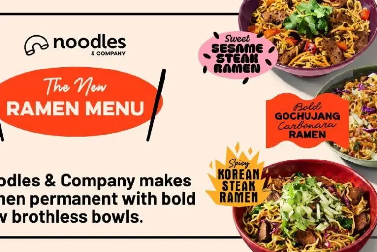 Korean-Italian Fusion Ramen: Noodles & Company Combines Gochujang with Carbonara