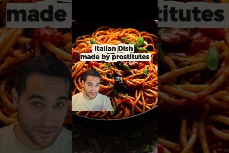 Italian food made in brothels!