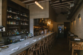 Bar Fortuna Interior with Bar