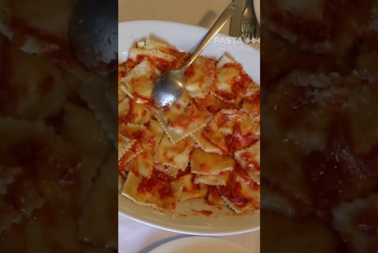 Nonna Romana's Tortelli for Sunday Lunch in Italy