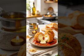 How to Make Authentic Italian Arancini 🥘 #cooking #italianfood #recipe