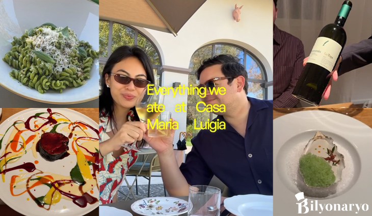 Pasta, wine and everything fine! Dominique Cojuangco-Hearn’s dreamy Italian food diary – BILYONARYO Business