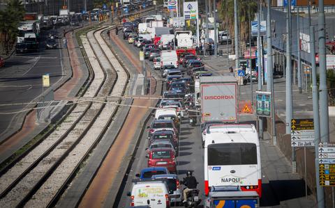 Navy base in Italy authorizes work from home amid trucking strikes, gas and food shortages