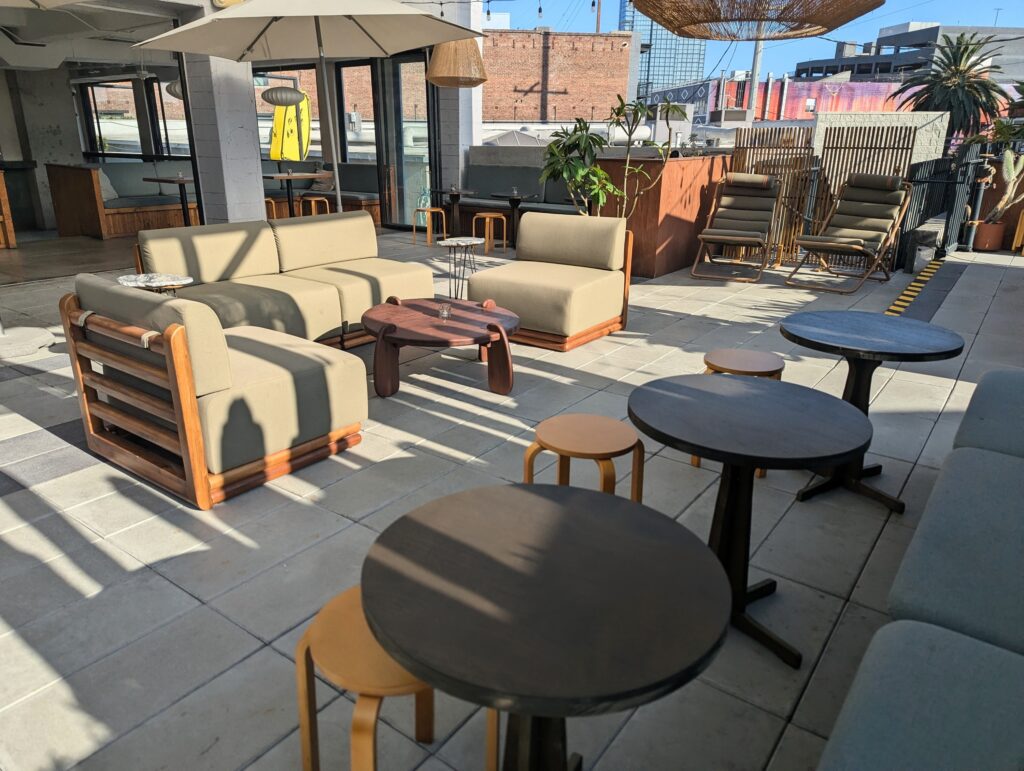 Review: CineOpera pairs rooftop movie nights with amaro and Italian wine Loading animation