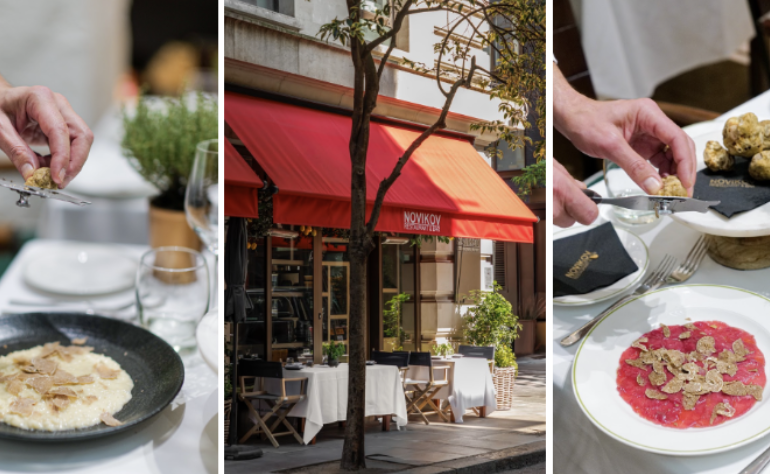 THE NOVIKOV RESTAURANT & BAR WHITE TRUFFLE COLLECTION: ONE INGREDIENT, FOUR KITCHENS