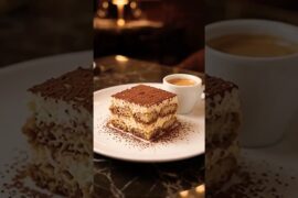 : The Perfect Italian Tiramisu ☕🍰 | Creamy, Fluffy & No-Bake Dessert Recipe!#viralvideo #desser