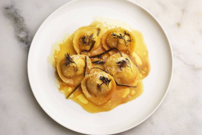 From pillow-soft Hokkaido milk bread to truffle kombu tortellini: Osteria Angelina brings its stunning Japanese-Italian dining to Shoreditch