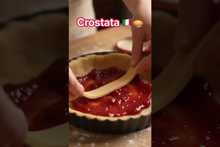 Italian Crostata 🇮🇹🥧 | Easy Homemade Jam Tart Recipe
