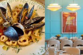 The seafood scialatielli pasta at Brisbane's Alfi Eatery and Bar was one of 'the best dishes I've tasted' in Australia's Italian restaurant scene