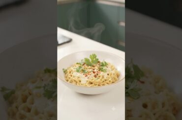 Pasta Maggi Recipe: Quick 10 Min Creamy Red Sauce!#maggi #pasta