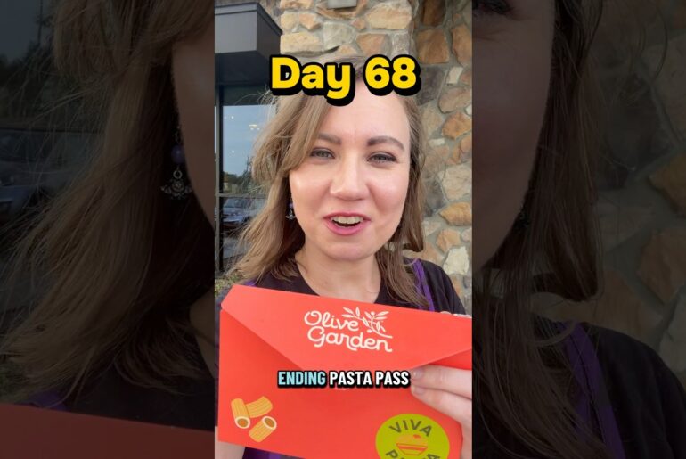Day 68 of the Neverending Pasta Pass from Olive Garden🍝🍝🍝🍝🍝🍝🍝🍝🍝🍝🍝🍝🍝🍝🍝🍝🍝🍝🍝🍝🍝🍝🍝