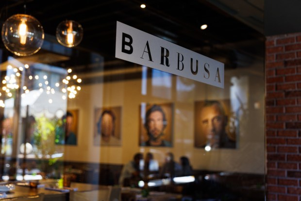 The interior of Barbusa, one of the restaurants owned by the Busalacchi family. (Kristian Carreon / The San Diego Union-Tribune)